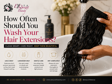 How Often Should You Wash Your Hair Extensions?