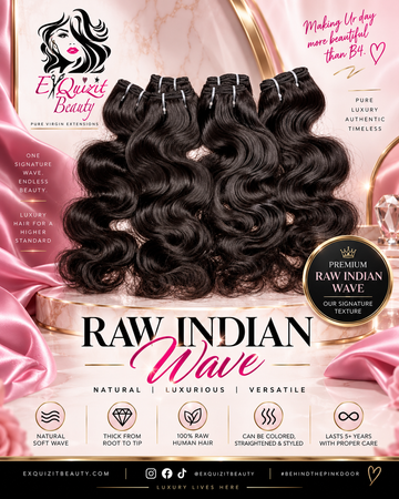 Raw Hair Body Wave Extensions | ExQuizit Beauty