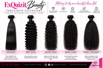 Classic PureVirgin Human Hair Bundles | Sleek & Timeless | ExQuizit Beauty