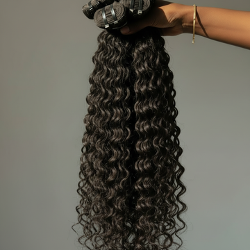 Raw Indian Deep Curly Hair Bundles