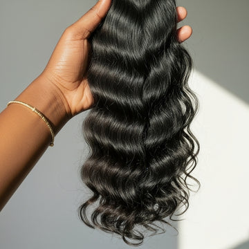 Raw Indian Wavy Bundle Deals with Matching Closure