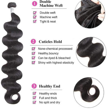 6 Bundle Reseller Deal Natural Wavy Raw Indian Bundles - Best Seller